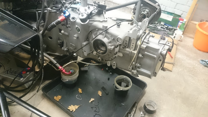 Gearbox removal