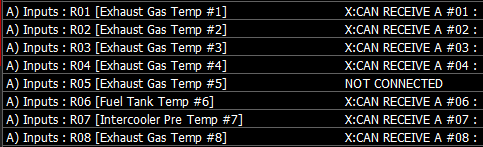 EGT-to-CAN box assignments