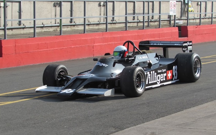 Mark Harrison tests his Shadow at Donington