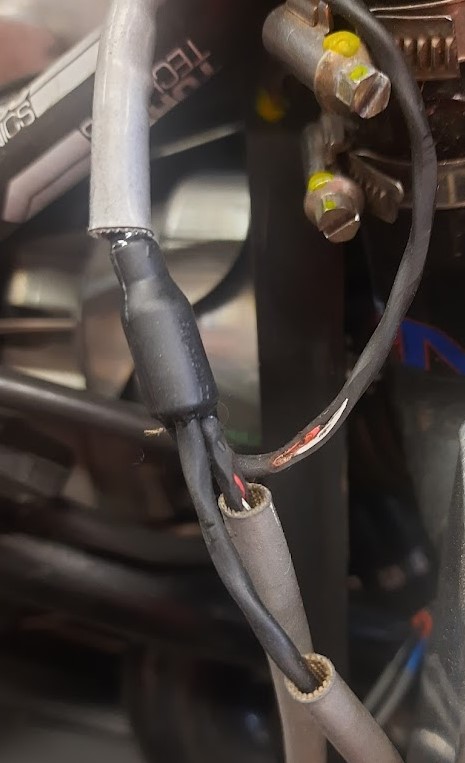 Damaged VVT and Crank Sensor wires