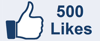 500 likes