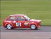 In action at Silverstone