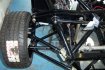 The front suspension