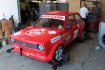 All the wheel alignment equipment on the car