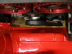 Clearance between engine and chassis rail