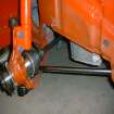 Offside front suspension